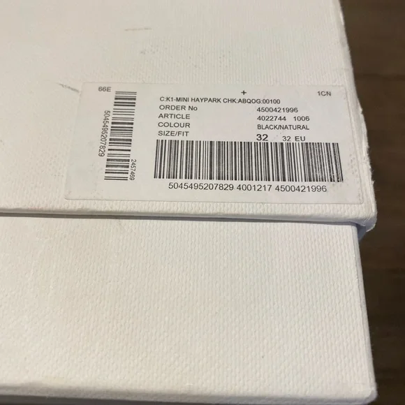 *RARE* Burberry Children Mini Haypark Sneaker - Picture 12 of 13